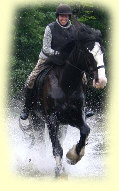 Bei der Arbeit: Reiten